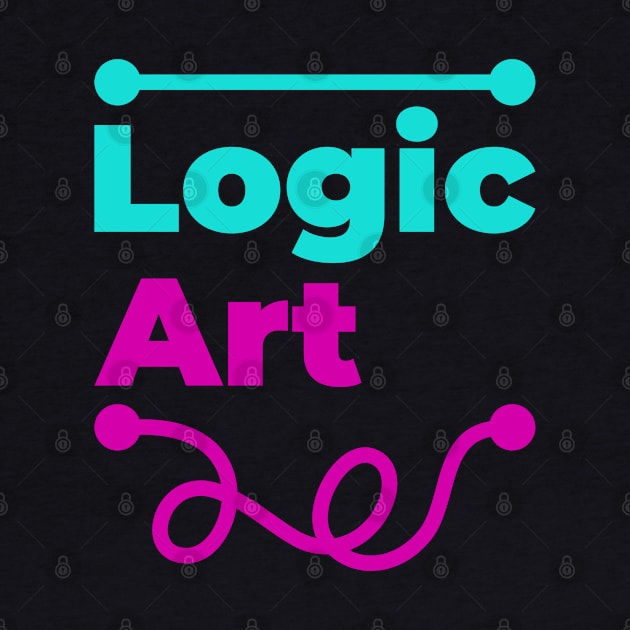 Logic vs Art by T-Shirts Zone